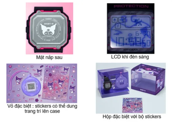 Casio phát hành BABY-G Kuromi Collaboration mới