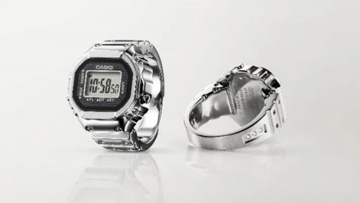 Casio lần đầu tiên phát hành CHIẾC ĐỒNG HỒ NHẪN