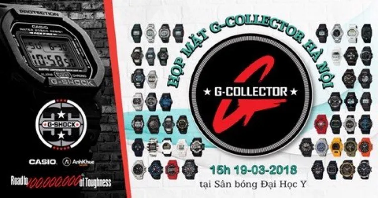 Tuấn Hưng hội ngộ fan G-Collector Casio G-Shock tại Hà Nội