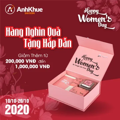 HAPPY WOMEN’S DAY – BÃO DEAL SIÊU NGỌT TẠI ANH KHUÊ SÀI GÒN