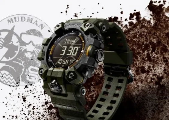 Casio phát hành G-shock chống bụi và bùn với màn hình LCD kép tăng cường khả năng đọc màn hình