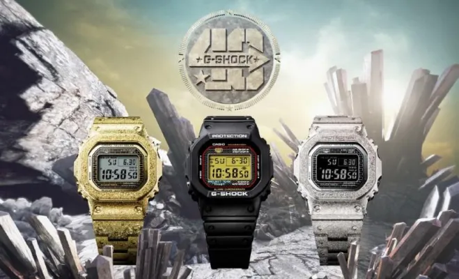 Casio phát hành dòng G-SHOCK Recrystallized công nghệ deep-layer hardening