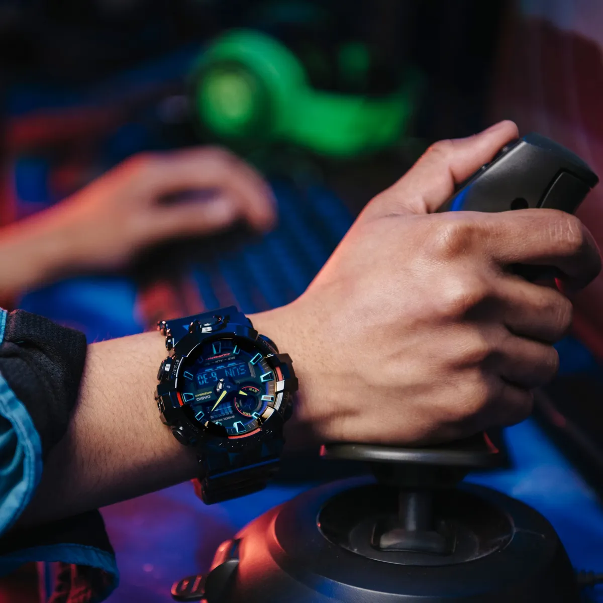 Đồng hồ G-SHOCK GA-700RGB-1A - Chính Hãng