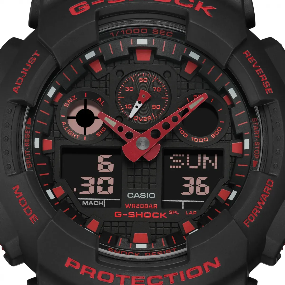 Đồng hồ G-SHOCK GA-100BNR-1A - Chính Hãng