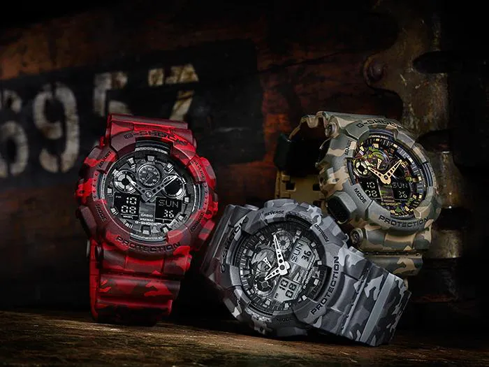 Đồng hồ Casio G-Shock GA-100CM-8A Chính Hãng