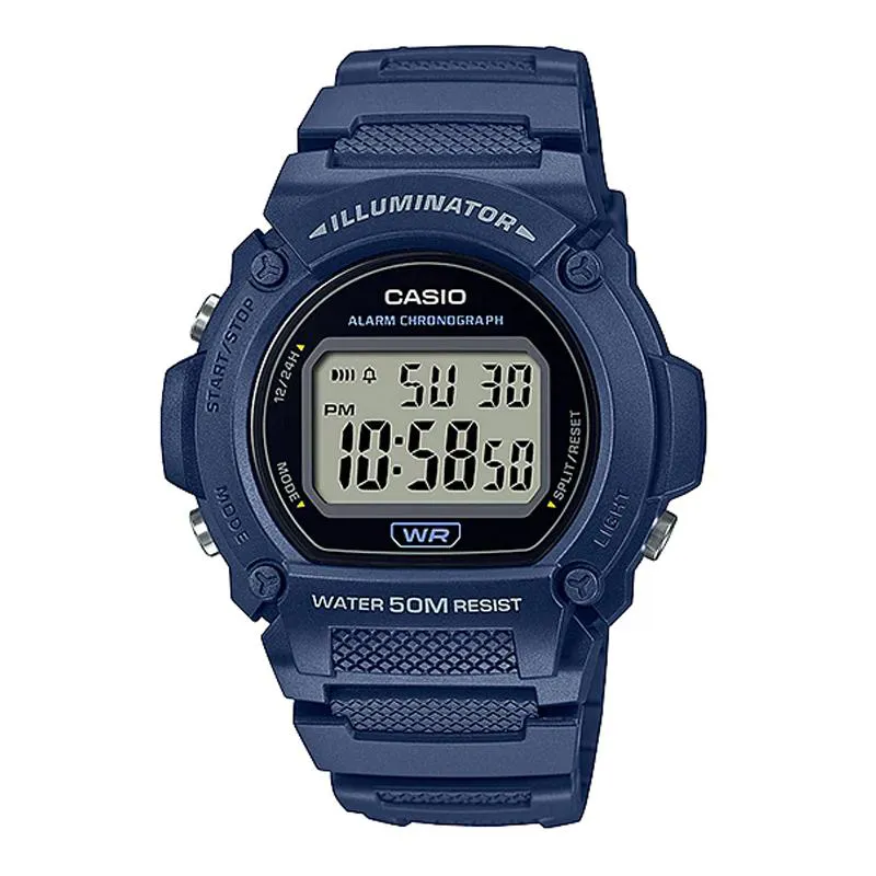 Đồng hồ Casio Nam W-219H-2A Chính Hãng