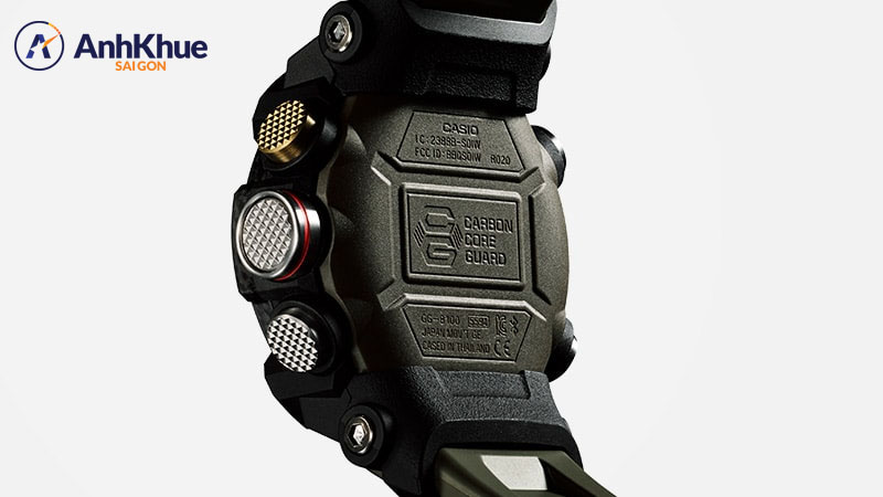 Casio G-Shock Carbon thế hệ G-Shock sử dụng vật liệu mới