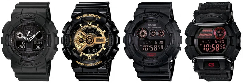 Tìm hiểu thiết kế cơ bản của đồng hồ G-Shock chính hãng