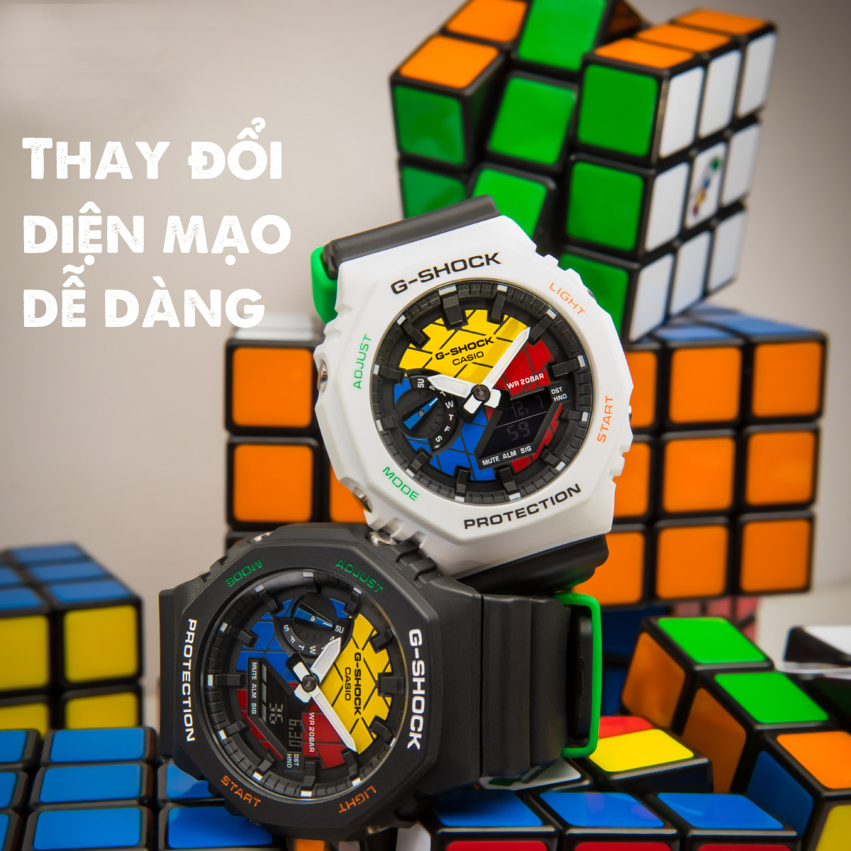 ĐIỂM NỔI BẬT ĐỒNG HỒ G-SHOCK GAE-2100RC