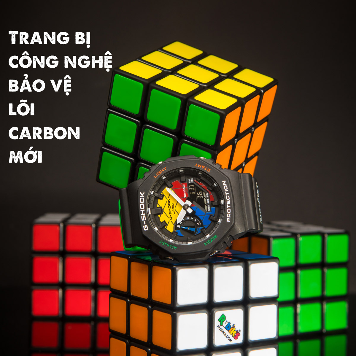 ĐIỂM NỔI BẬT ĐỒNG HỒ G-SHOCK GAE-2100RC