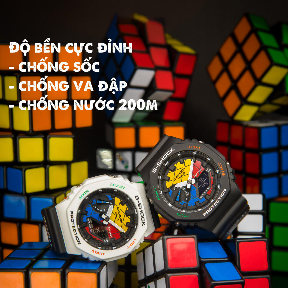 ĐIỂM NỔI BẬT ĐỒNG HỒ G-SHOCK GAE-2100RC