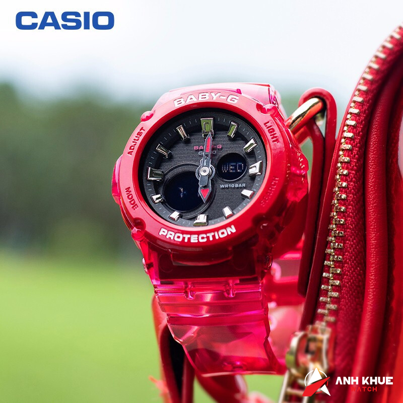 Những chiếc đồng hồ Casio dây trong suốt chiếm trọn trái tim của giới trẻ